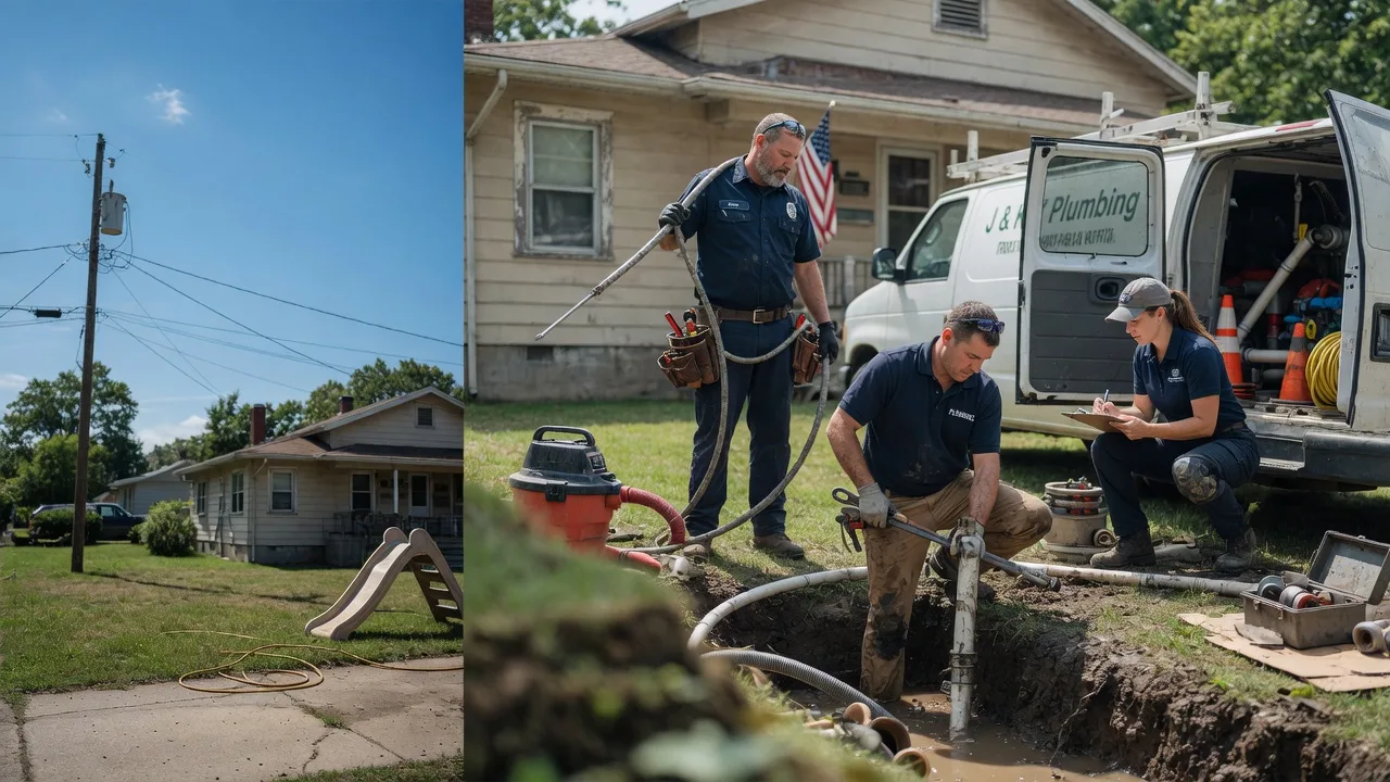 Drain Cleaning in Kincaid, KS near me